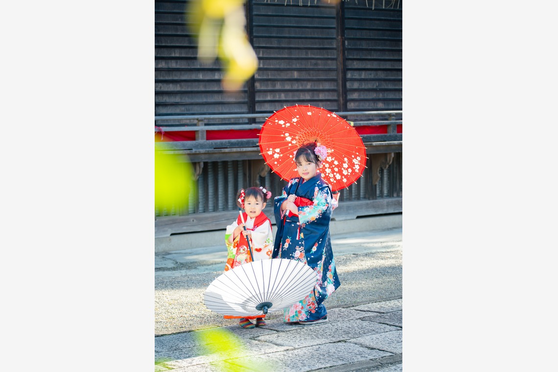 戸澤麻衣が出張撮影した家族写真(キッズ,ベビーフォト)などが写った「北区　七五三」の家族写真