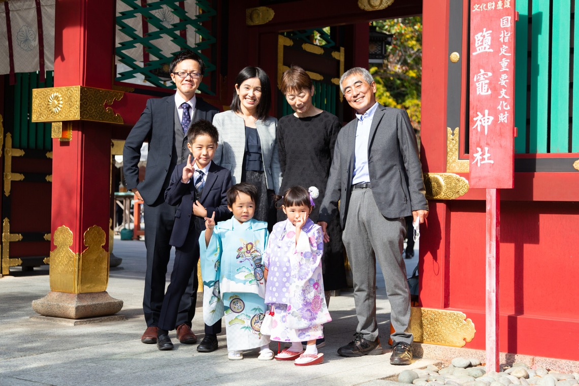 ストロボ　フォトサービスが撮影した写真のアルバム「宮城県内ファミリー記念日の出張撮影」