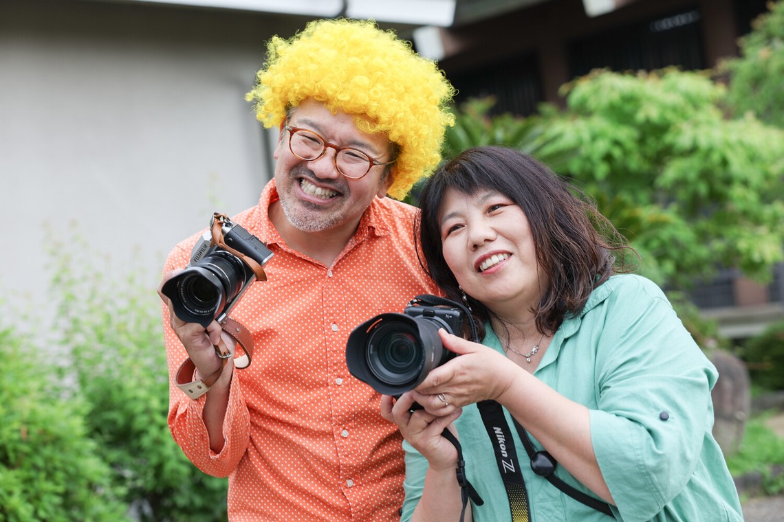 ちずカメラが撮影した「写真家　橘田龍馬さんの子供写真教室の様子」の写真