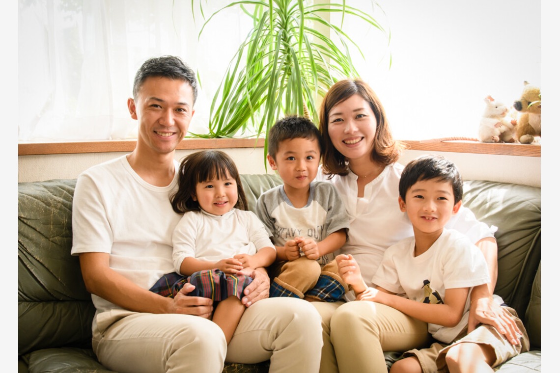 名畑文巨写真事務所が撮影した「S様ご家族撮影」の写真