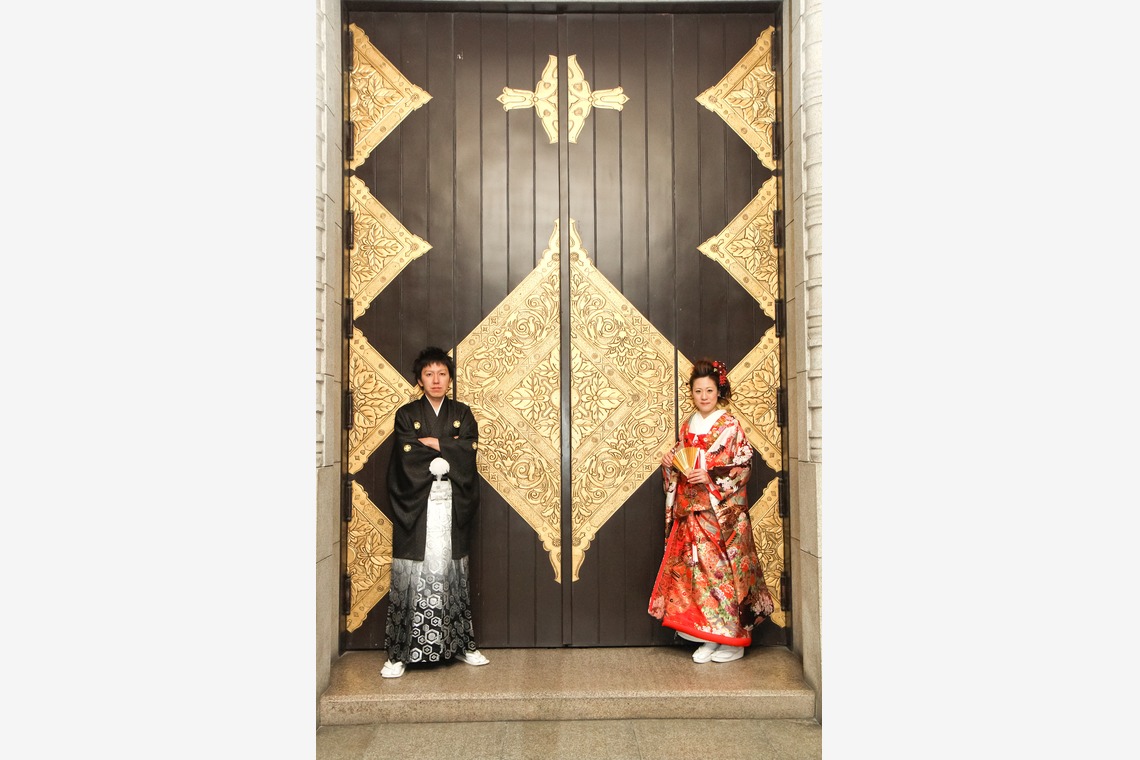 スマイルハンターが撮影した「ウェディング前撮り和装」の写真