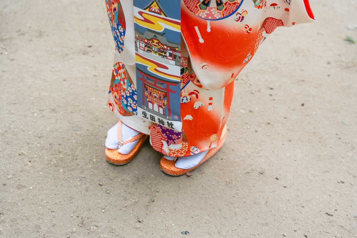 Tatsuyaが出張撮影した家族写真(キッズ,ベビーフォト)などが写った「七五三撮影（神戸 生田神社）」の家族写真