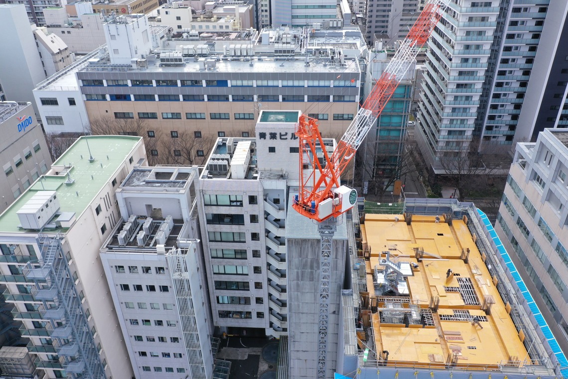 アナハイムエレクトロニクスが撮影した「マンション建設報告用写真」の写真