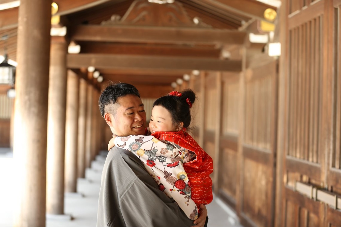 出張撮影HUG TIMEが撮影した「七五三出張撮影＠神社」の写真