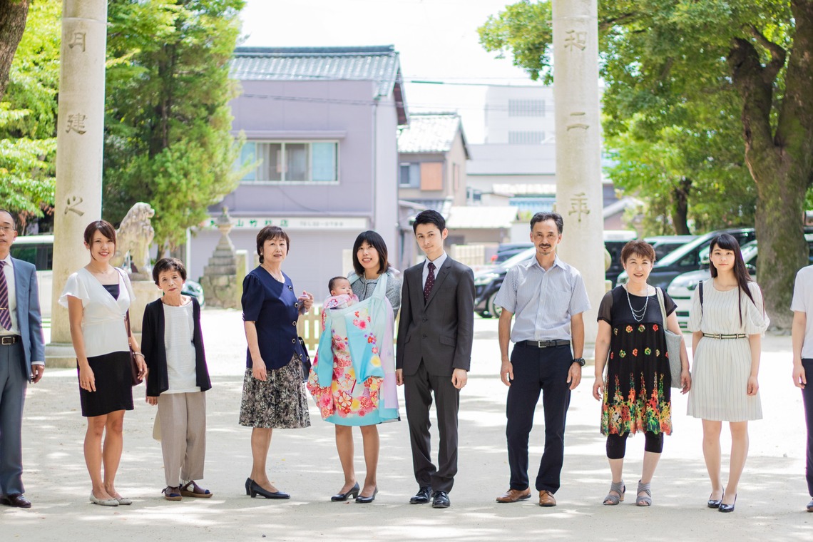 出張撮影サービス「ミライフォト」が撮影した写真のアルバム「お宮参り撮影＠挙母神社」