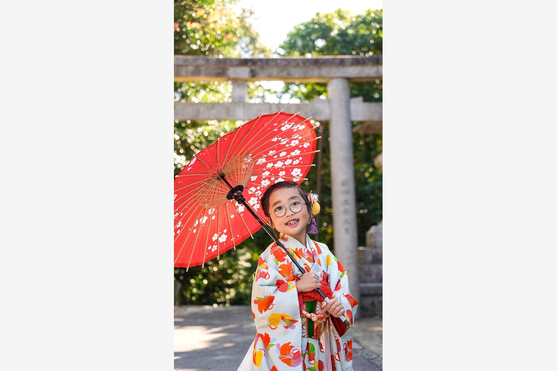 心綴フィルムが撮影した「七五三①」の写真