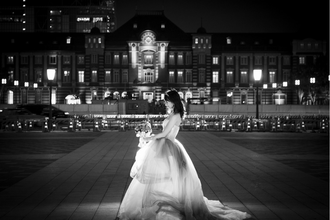 Photo of Tokyo station Night Photo taken by 24to Proddecu Photographer