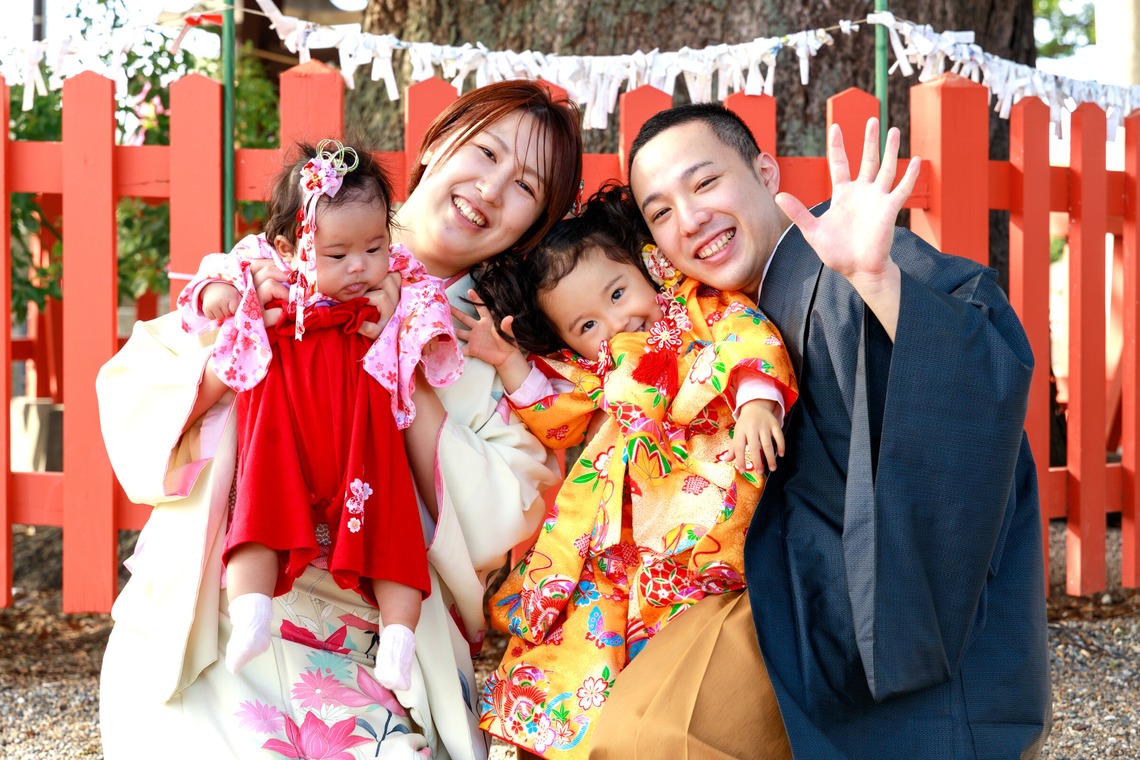 真方　祥が撮影した写真のアルバム「七五三参り記念写真」