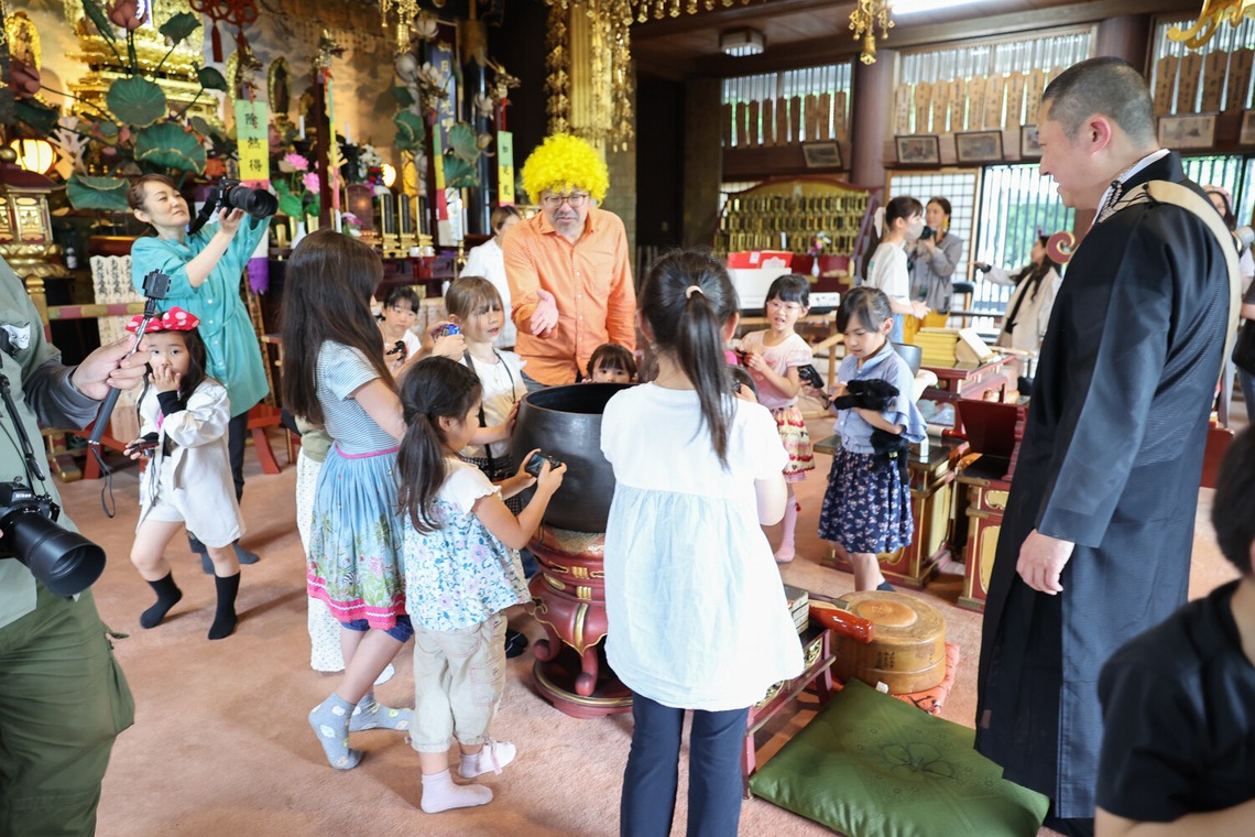 ちずカメラが撮影した「写真家　橘田龍馬さんの子供写真教室の様子」の写真