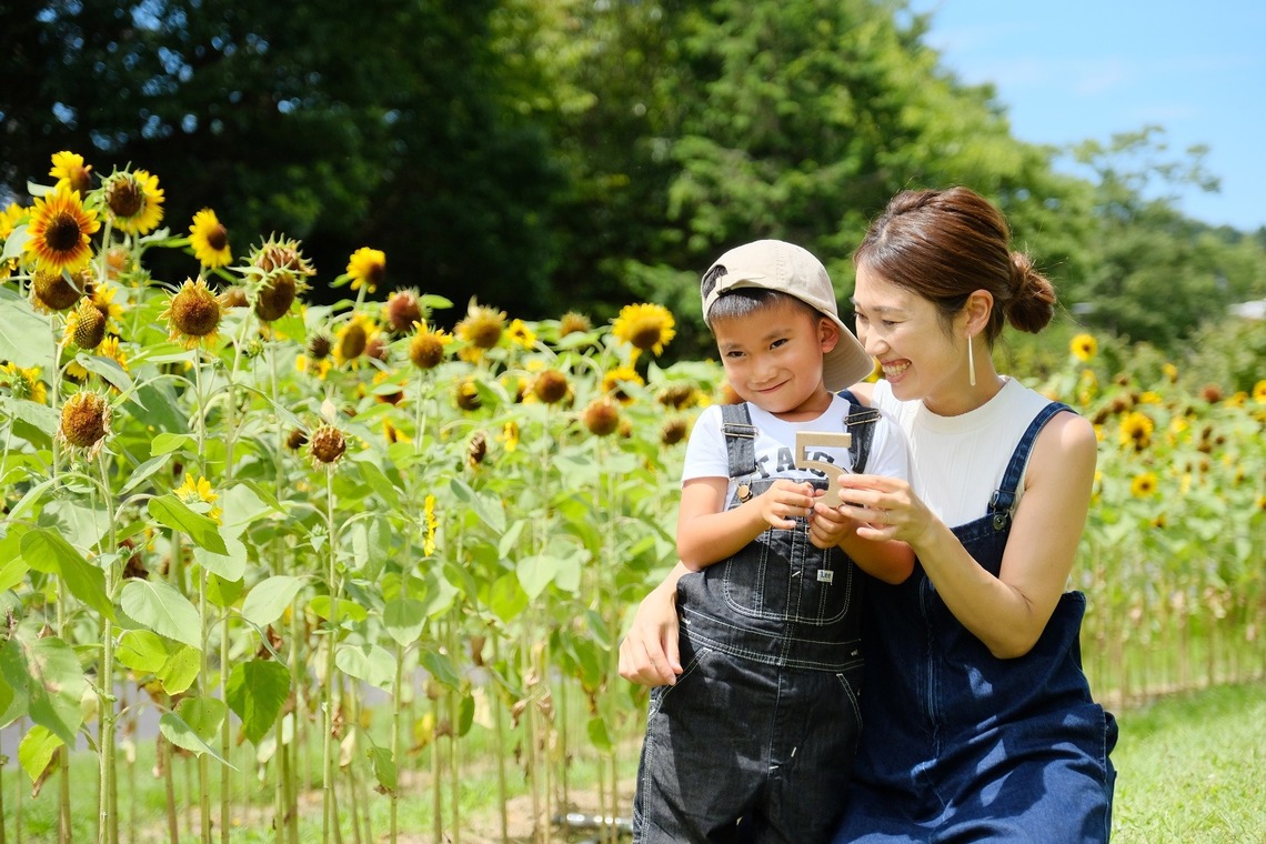 tomizoが撮影した「お誕生日記念撮影＠しまね花の郷」の写真
