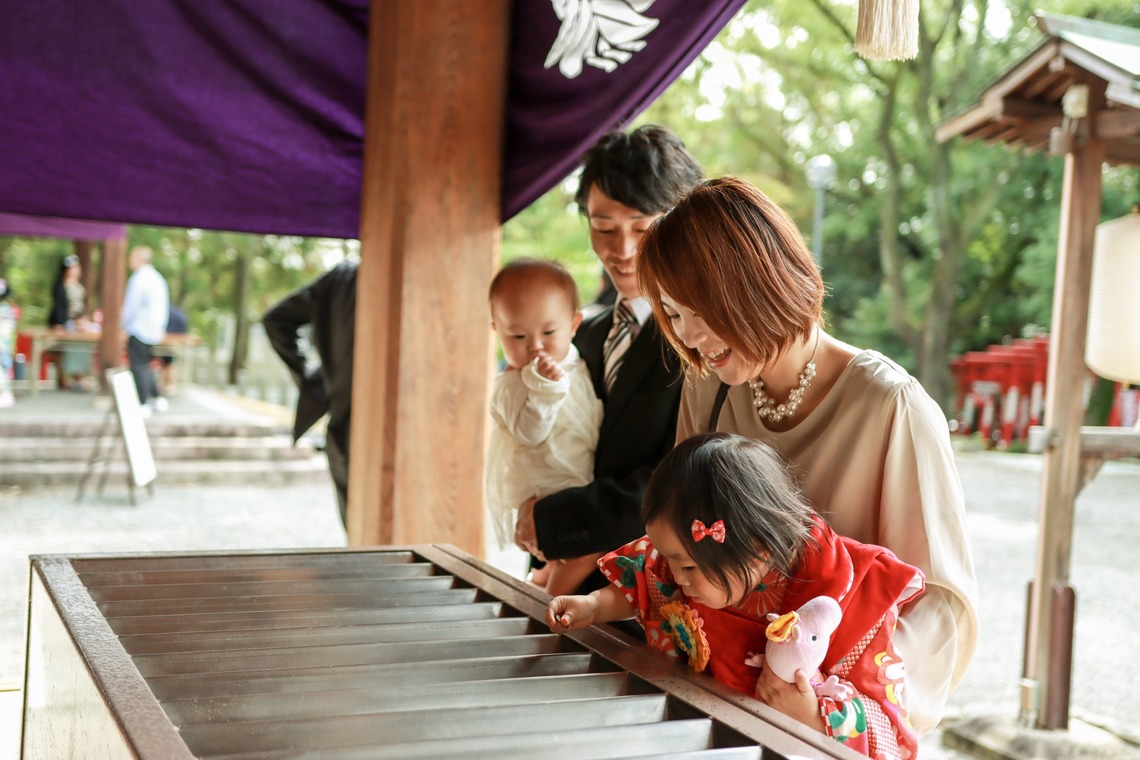 佐多　杏介が出張撮影した家族写真(キッズ,ベビーフォト)などが写った「ポートフォリオ作品ページ一覧」の家族写真