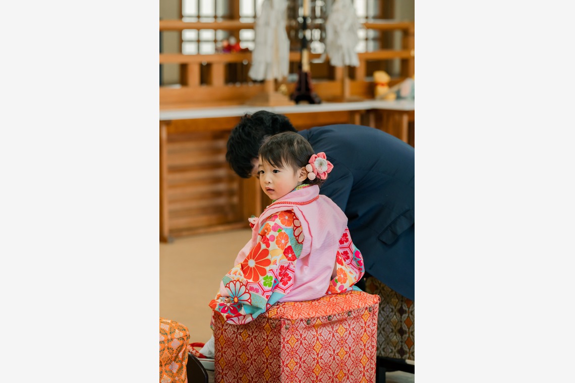 須田桃加が撮影した写真のアルバム「護国神社七五三」