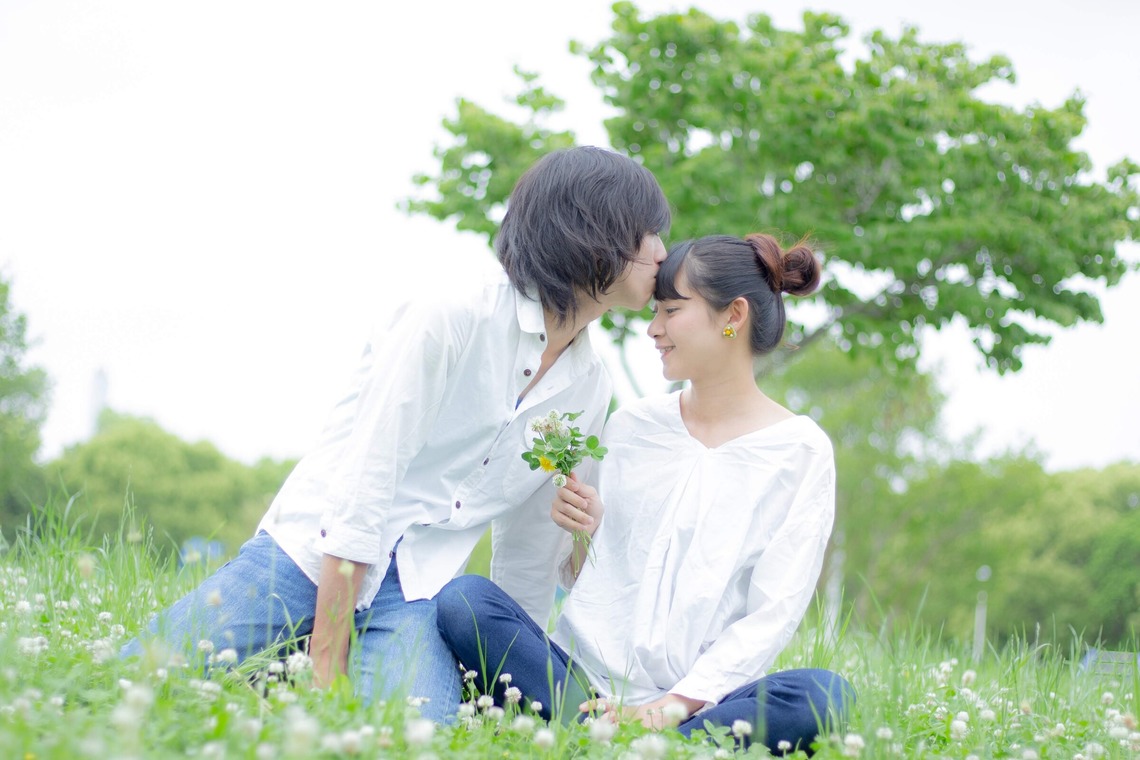 中井企画が撮影した「マタニティカップルフォト」の写真