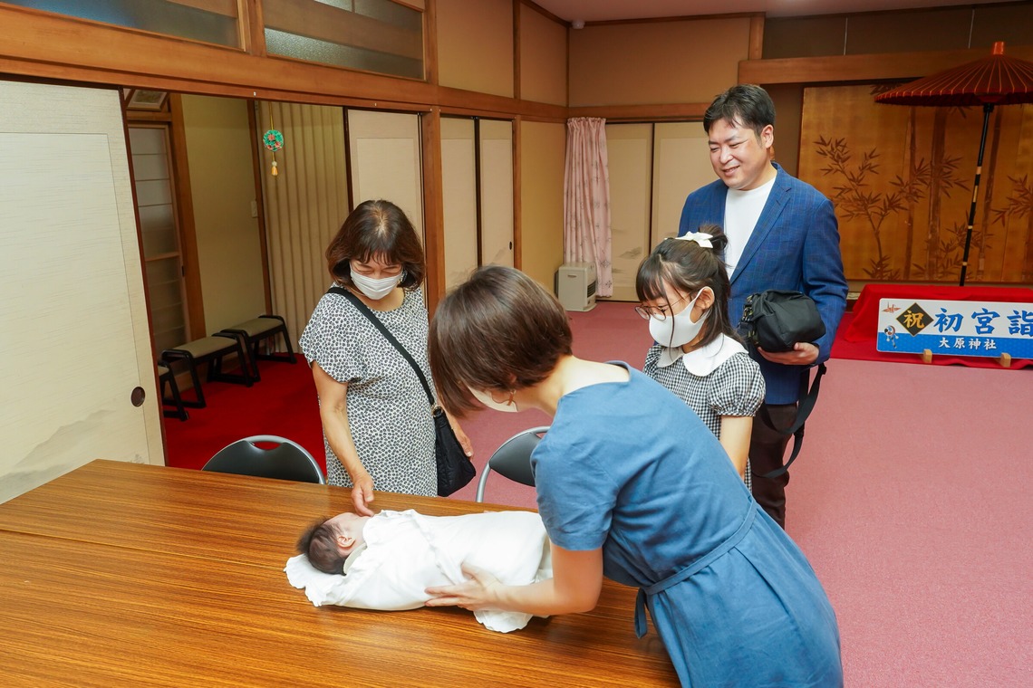 スタジオ　まるが撮影した写真のアルバム「お宮参り」