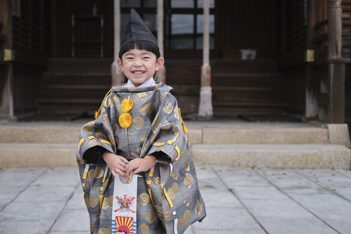 濱田茉里が撮影した「七五三ロケ」の写真