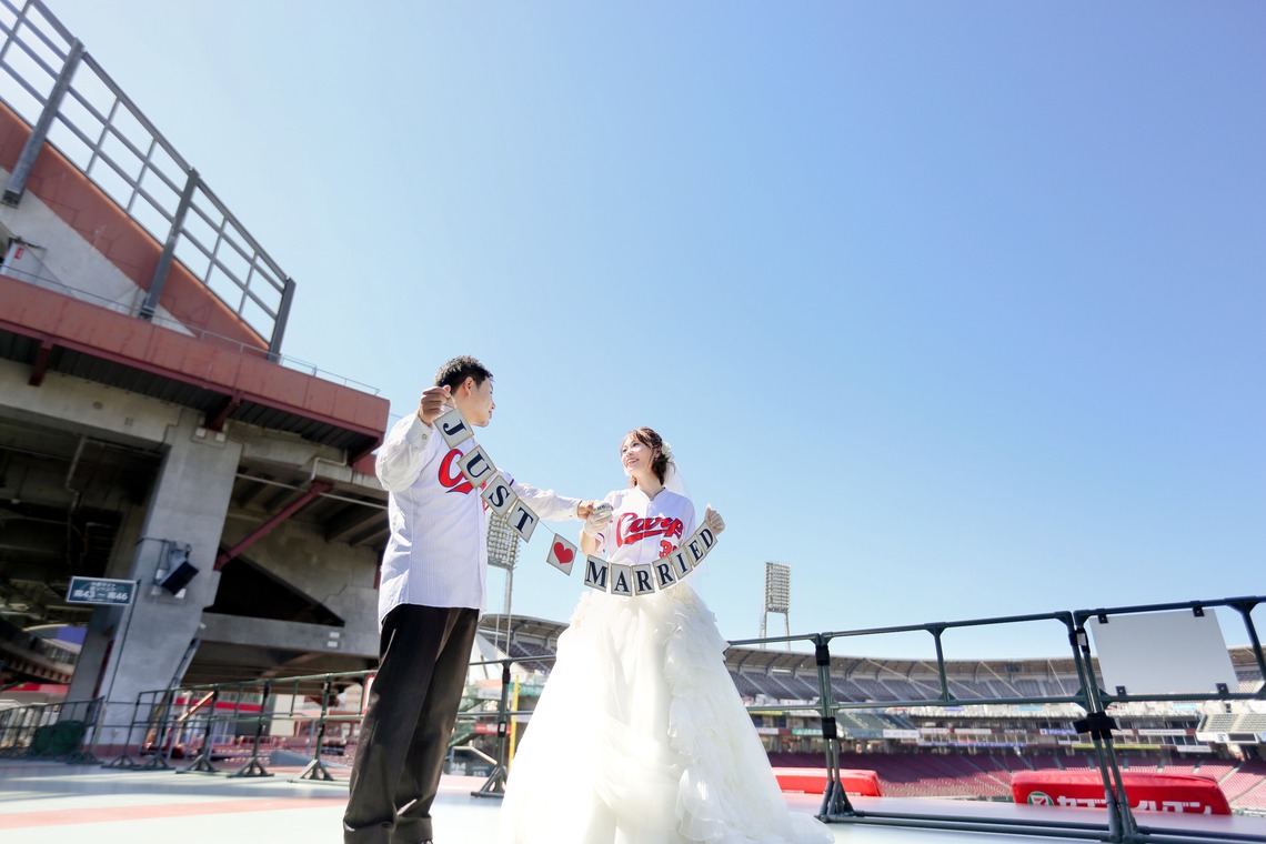 KIKIウェディングが撮影した「マツダスタジアム」の写真