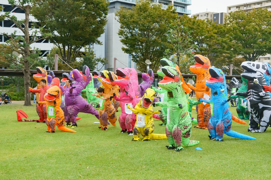 出張撮影くろめっとが撮影した「ティラノレース」の写真