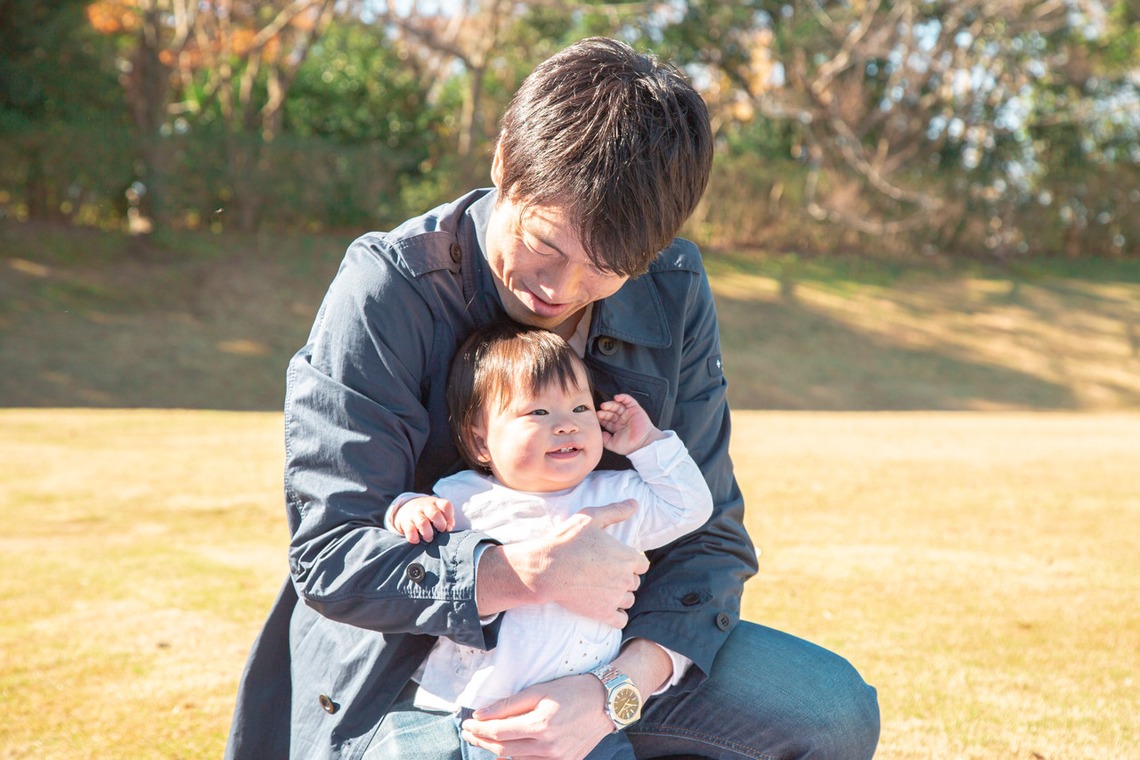 ゆのみふぉとが撮影した「芝生での一コマ」の写真