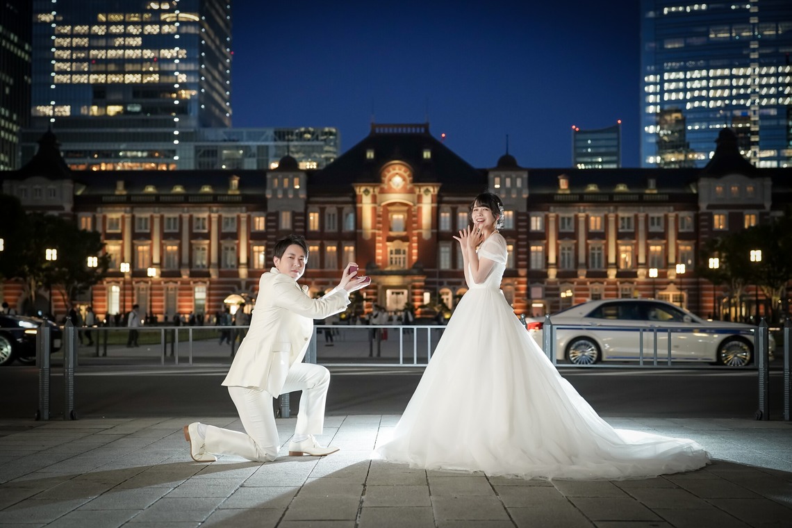 スタジオ　まるが撮影した「東京駅前・和田倉門での撮影」の写真
