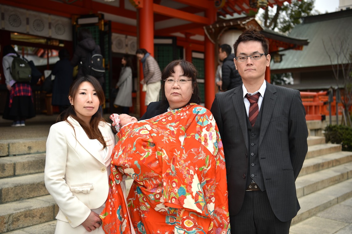 梶田　誠が撮影した「神戸生田神社　宮参り」の写真