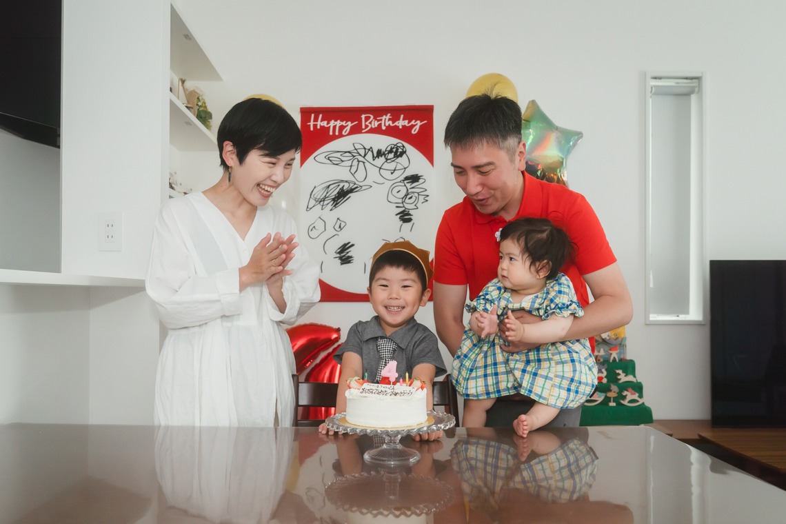 袴田写真事務所が撮影した「ファミリーフォト」の写真