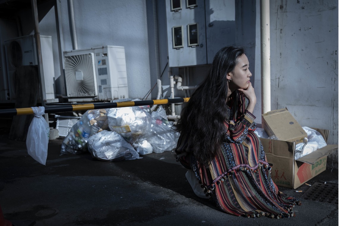 okiが撮影した「街中ポートレート」の写真