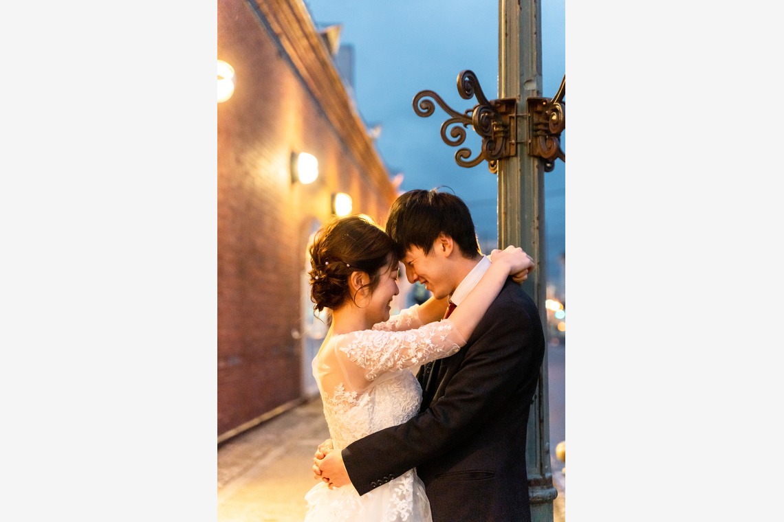 ウィリアムズ　侑依が撮影した「ナイトウェディング」の写真