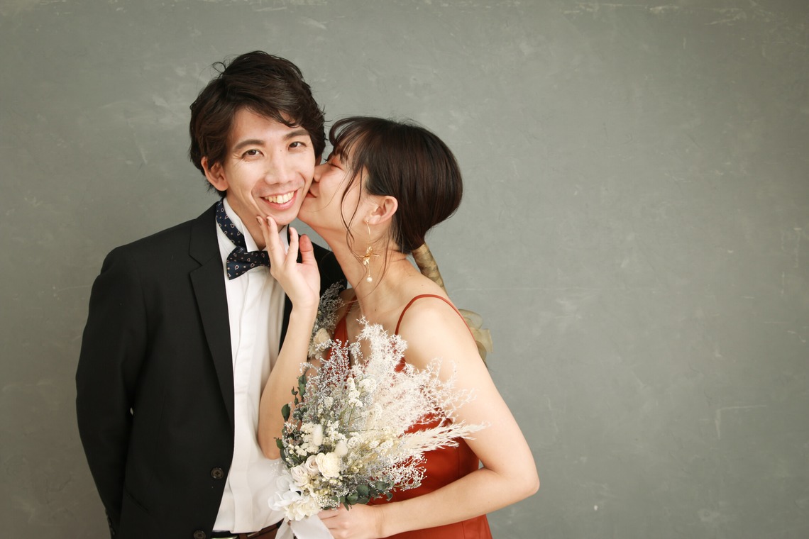 Photo of Pre-wedding shooting @ Tokyo studio taken by Mariko Hamano