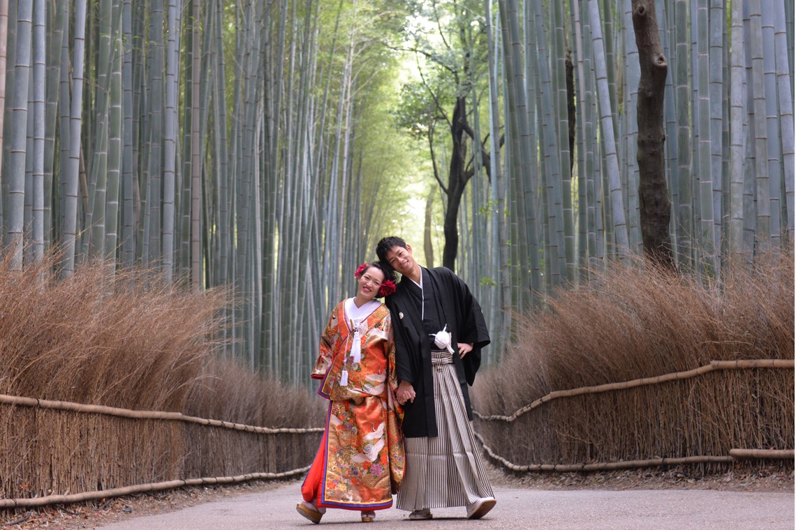 キキフォトワークスが撮影した「京都で和装前撮りロケーション」の写真