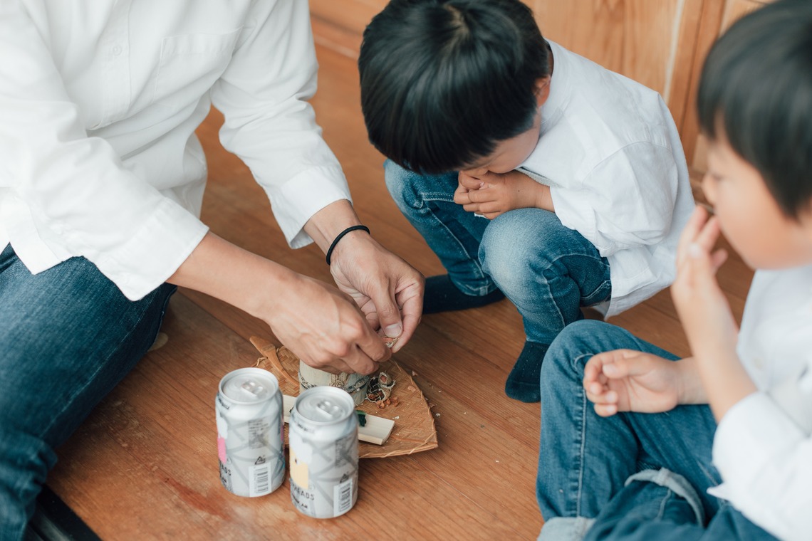 プリチャード香里が撮影した写真のアルバム「家族写真（長野県東御市）」