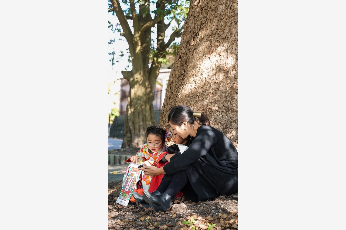 心綴フィルムが撮影した「七五三①」の写真