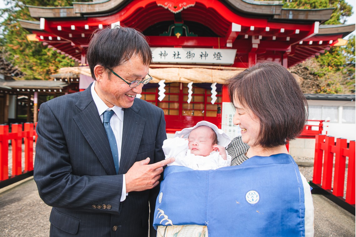 山下　剛が撮影した家族写真の出張撮影/お宮参りのアルバム「お宮参りの撮影」