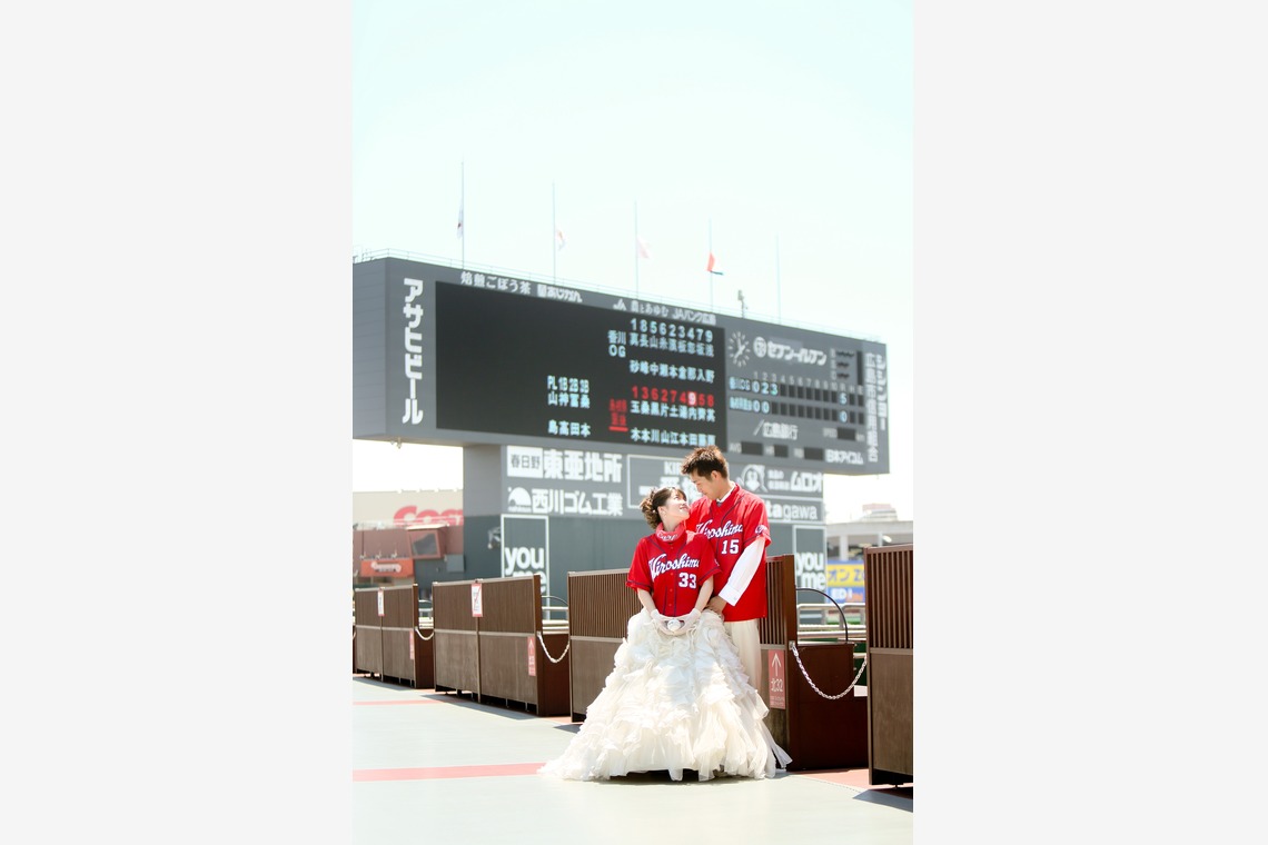 KIKIウェディングが撮影した「マツダスタジアム」の写真