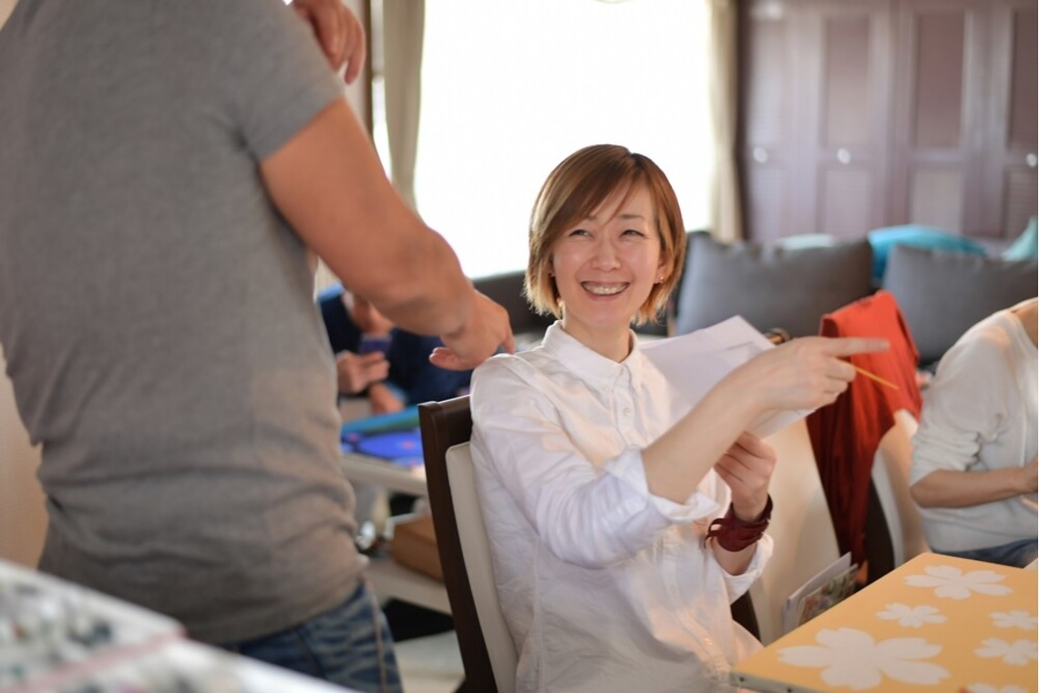 メンターポジションが撮影した「点画教室」の写真