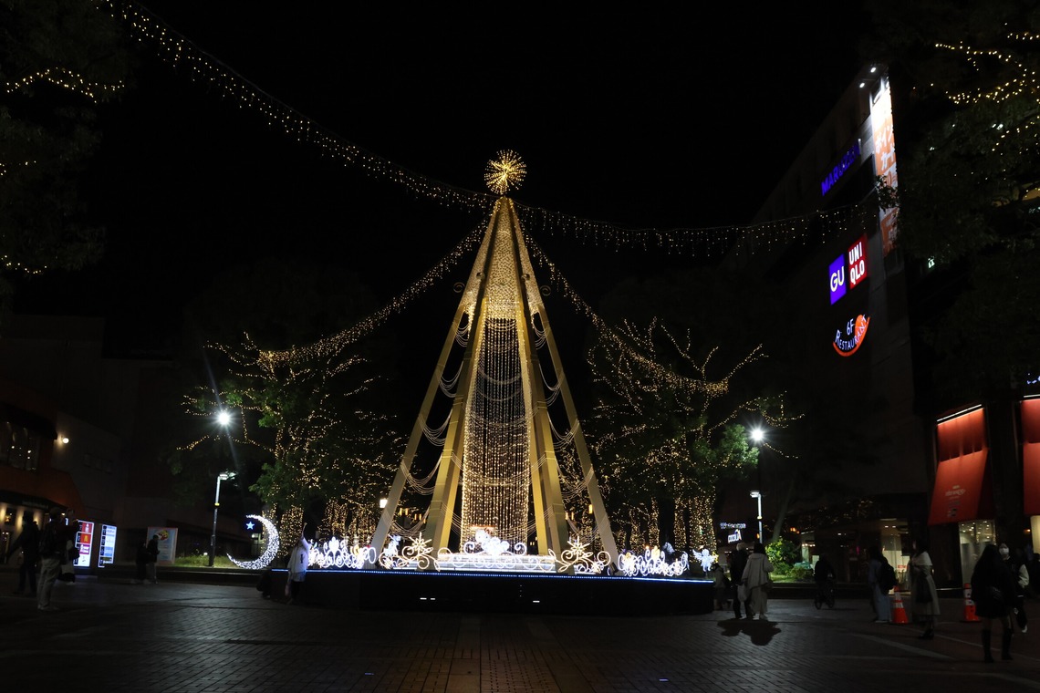 ＮＫ フォトエージェンシーが撮影した「建物・風景写真③(多摩センター駅前イルミネーション）」の写真