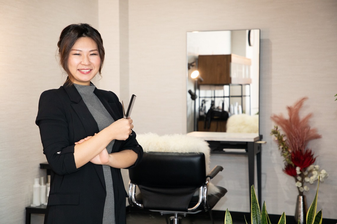 道海史佳が撮影した「エステサロン」の写真