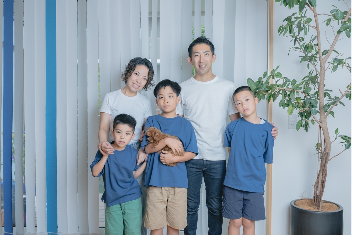 玉城　肇が撮影した家族写真の出張撮影のアルバム「＃」