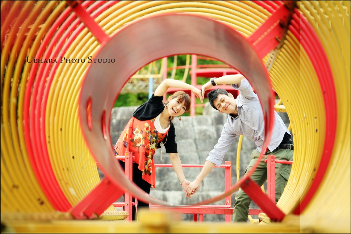 上原フォートスタジオが撮影した「びわ湖エンゲージメント」の写真