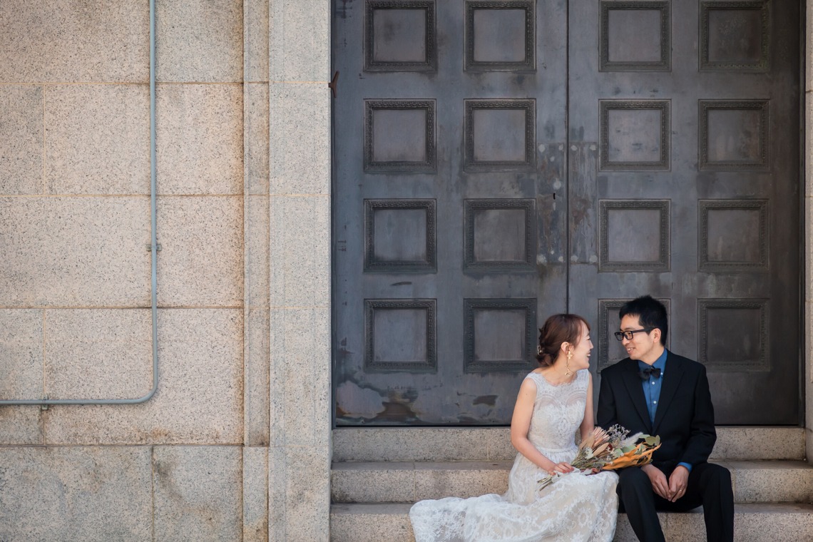 尾崎光が撮影した写真のアルバム「ウエディング前撮り/神戸ロケ」