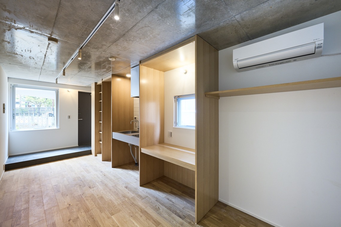 植田 友樹が撮影した「1Rマンション竣工写真」の写真