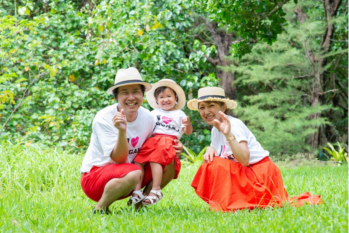 石垣島メモリアルフォトが撮影した「夏の石垣島で家族旅行」の写真
