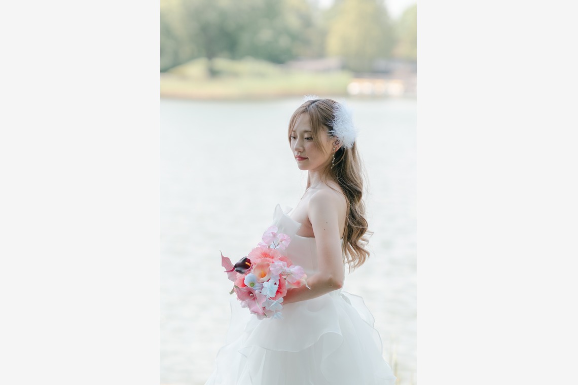 山﨑さと子が撮影した「wedding前撮り 昭和記念公園」の写真