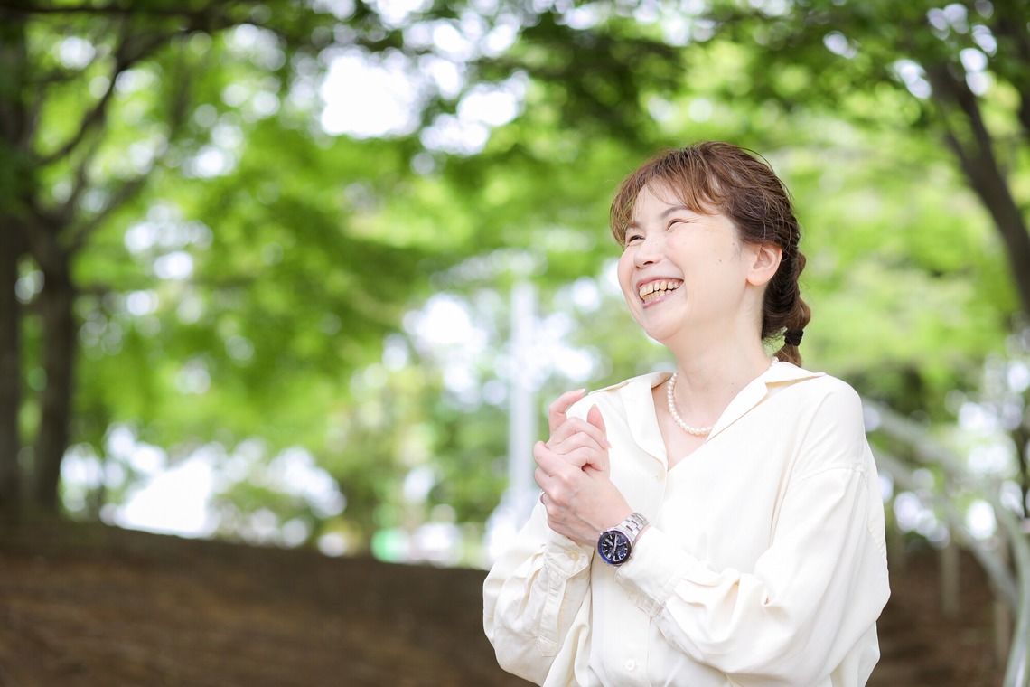 なかがわさとみが撮影した「女性起業家さんのプロフィール写真」の写真