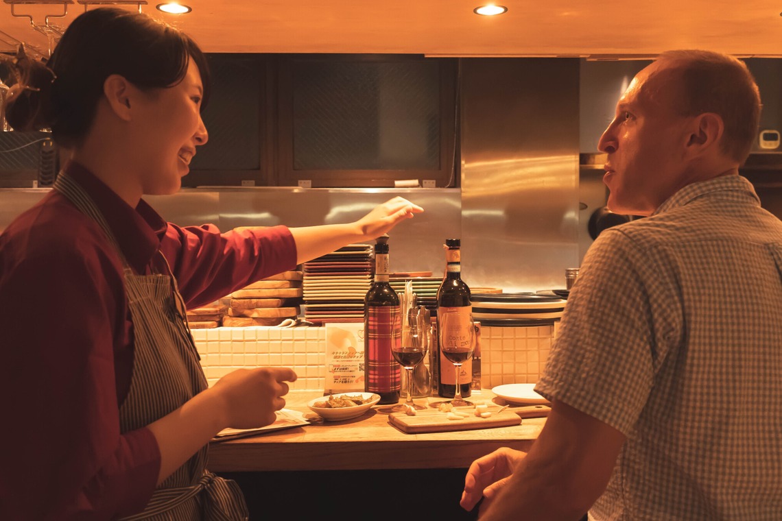 yuki maenoが撮影した「バーでのお客様撮影」の写真