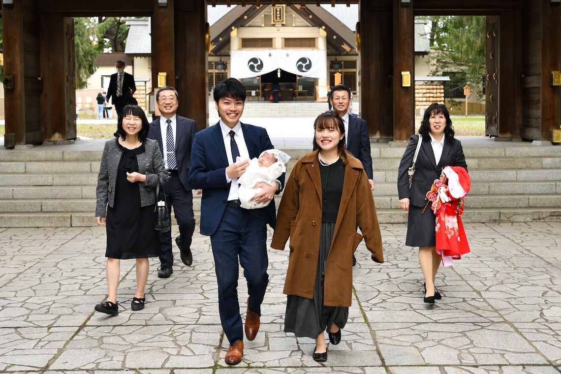 須貝フォトサービスが撮影した写真のアルバム「お宮参り」