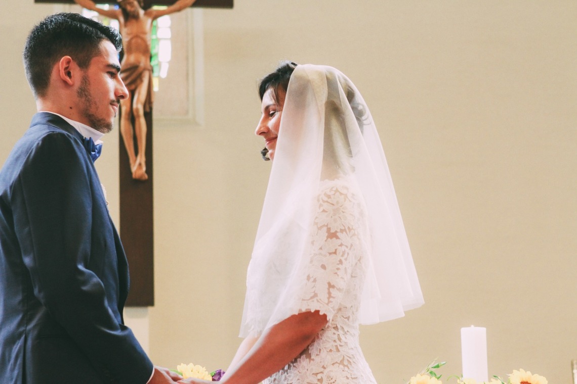 出張撮影HUG TIMEが撮影した「ウエディングフォト〜教会〜」の写真