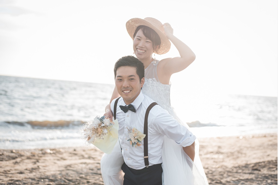 Photo of Wedding photo on the beach taken by 山下　剛