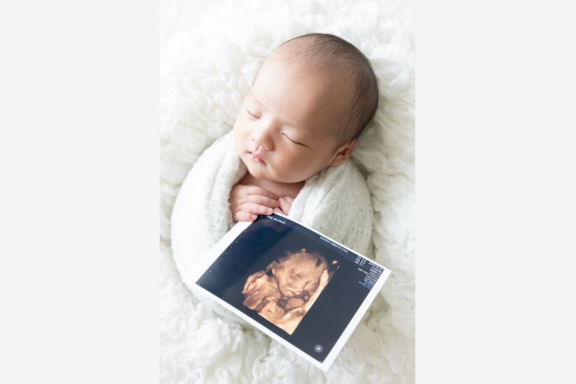 photo booが撮影した「ニューボーンフォト」の写真