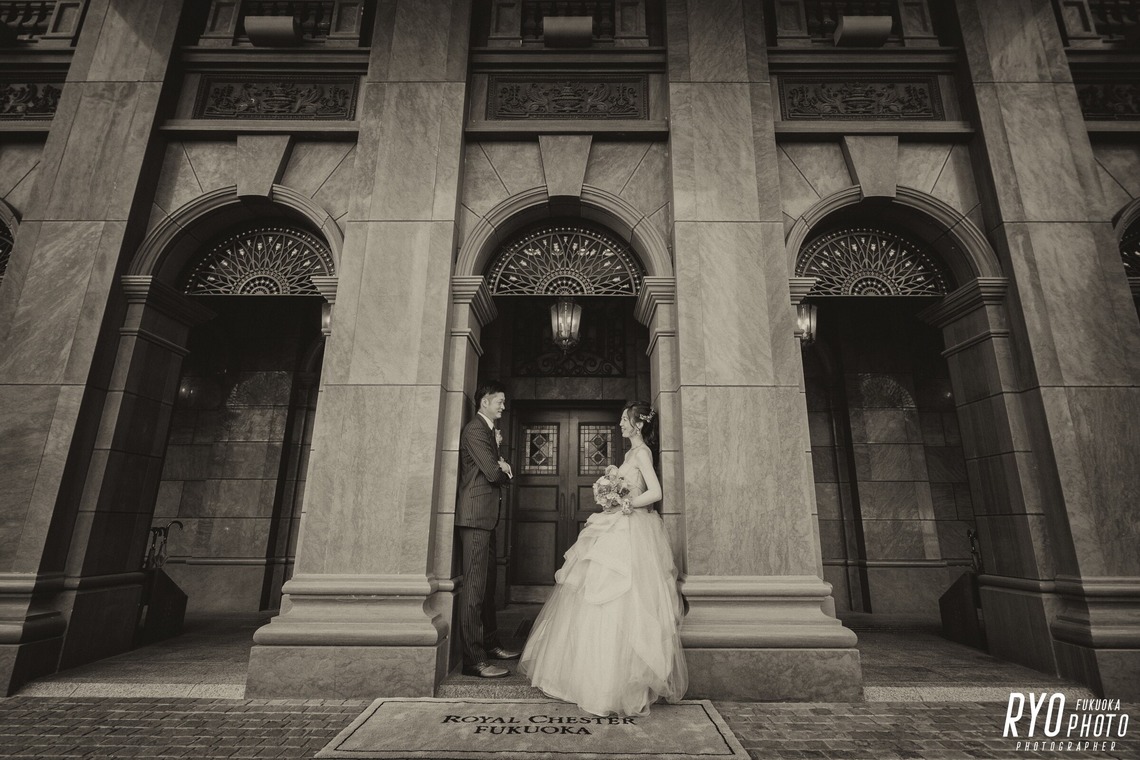 山口　竜が撮影した「ウエディング前撮り」の写真