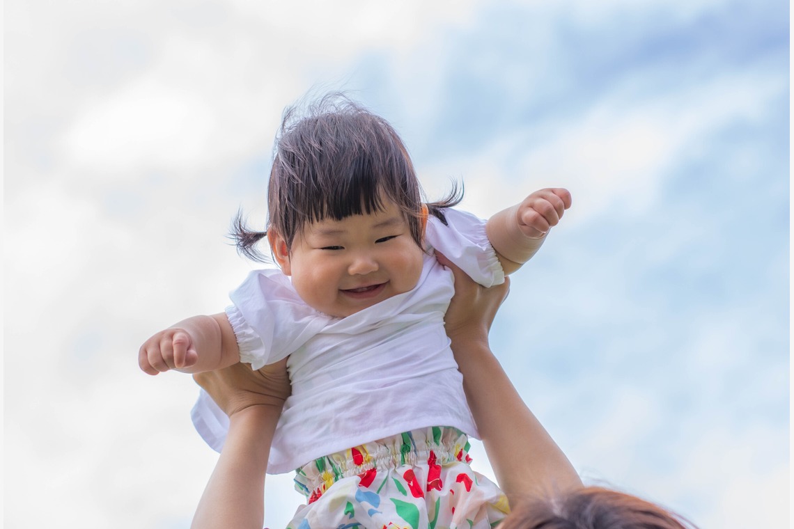すみれふぉとが出張撮影した家族写真(キッズ,ベビーフォト)などが写った「新緑撮影会?」の家族写真